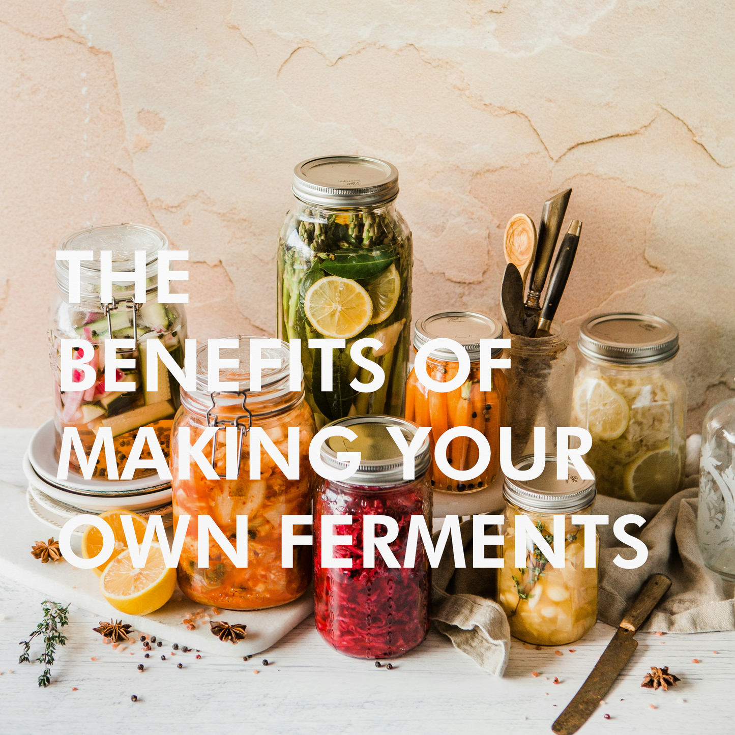 THE BENEFITS OF MAKING YOUR OWN FERMENTS